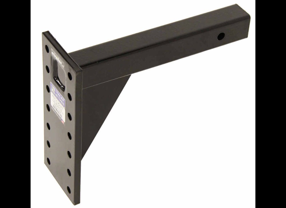 B&W PINTLE HOOK MOUNTING PLATE FOR 2" HITCH 15" SHANK - 14 HOLE 16K