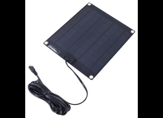 BRIGHT WAY SOLAR BATTERY CHARGER, 7.5 WATT PANEL, FOR 12V BATTERIES 5 AH OR UP