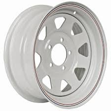 LOADSTAR 5.30X12 , 5.30-12 - WHEEL AND TIRE - SILVER SPOKE, LRC 5 LUG, 5X4.5, 5 ON 4.5