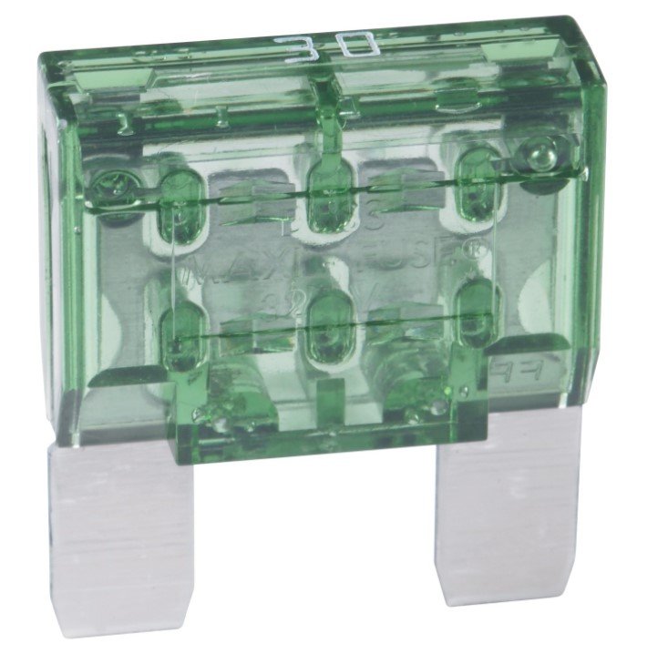 MAXI 30 AMP FUSE - GREEN 8 GAUGE