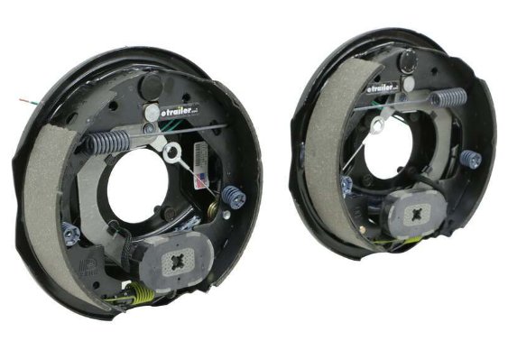 NEV-R-ADJUST ELECTRIC BRAKE ASSEMBLIES - LEFT AND RIGHT - 10" 3.5K