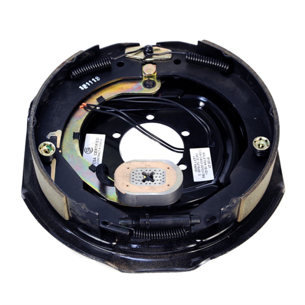 ELECTRIC DRUM BRAKE ASSEMBLY LH, 6K - 7K Per Pair 12" X 2" , 5 BOLT - RETAIL BOXED