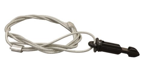 BREAKAWAY CABLE WITH PIN FOR BUYER'S BREAKAWAY SWITCH, 48" CABLE