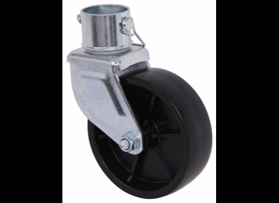 RAM REMOVABLE 6" POLY CASTER / WHEEL FOR 2" JACK, 1.2K FITS 2K - 5K, DOLLY WHEEL