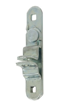 CAM BAR DOOR LATCH HASP, 1 PIECE, 2 BOLT ON 4.25" CENTER SPACING