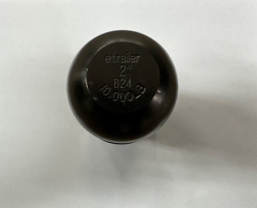 2" BALL, ETRAILER HITCH BALL- 10K, B24