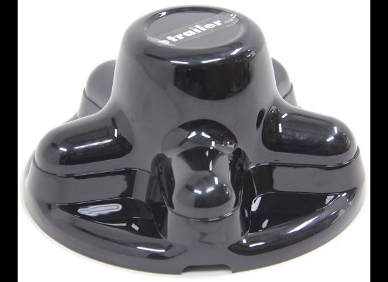 QUICK TRIM HUB LUG COVER , 5 LUG, 5x4.5, ABS PLASTIC, BLACK