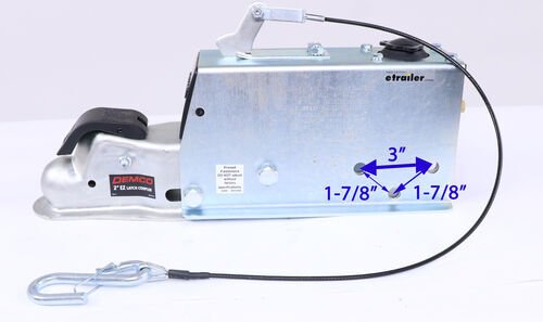 DEMCO DA70 HYDRAULIC BRAKE ACTUATOR, ZINC COATED, 2" BALL, FOR DRUM BRAKE ASSEMBLIES, 7K CAPACITY