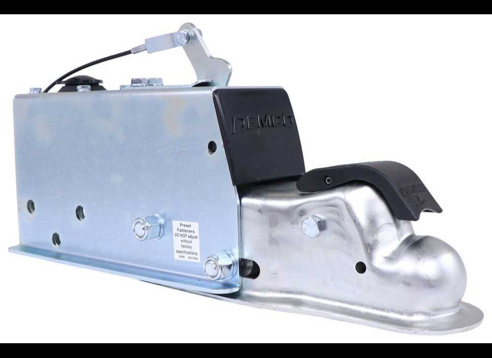 DEMCO DA70 HYDRAULIC BRAKE ACTUATOR, ZINC COATED, 2" BALL, FOR DRUM BRAKE ASSEMBLIES, 7K CAPACITY