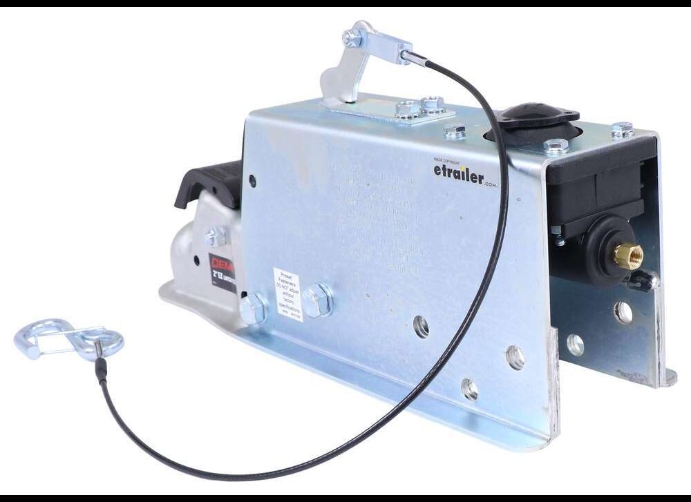 DEMCO DA70 HYDRAULIC BRAKE ACTUATOR, ZINC COATED, 2" BALL, FOR DRUM BRAKE ASSEMBLIES, 7K CAPACITY