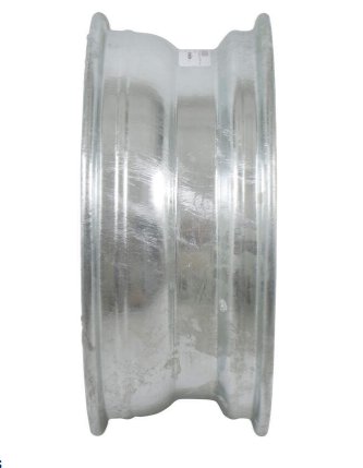 STEEL SPOKE TRAILER WHEEL, 16X6, 8 ON 6.5, GALVANIZED