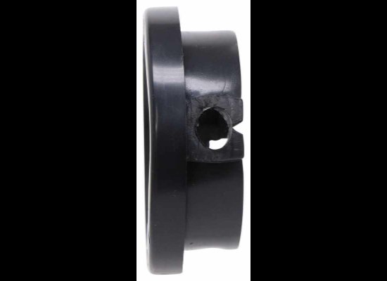PCV GROMMET FOR 2.5" ROUND CLEARANCE AND SIDE MARKER LIGHTS - FLUSH MOUNT, BLACK