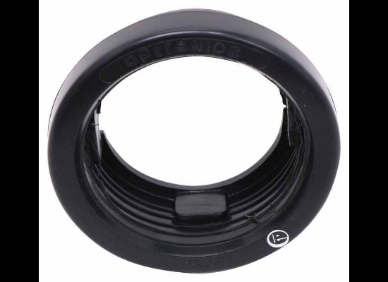 PCV GROMMET FOR 2.5" ROUND CLEARANCE AND SIDE MARKER LIGHTS - FLUSH MOUNT, BLACK