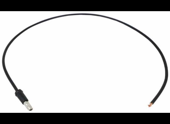 PLUG - 1 WIRE 12" LEAD, PIGTAIL, FOR PL-10 LIGHT, MALE PLUG, 1 PLUG