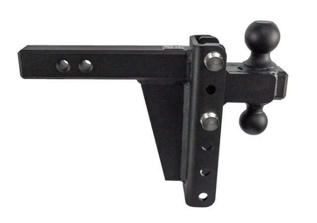 BULLETPROOF HITCHES 2-BALL MOUNT FOR 2" HITCH, 6" DROP, 6" RISE - 22K