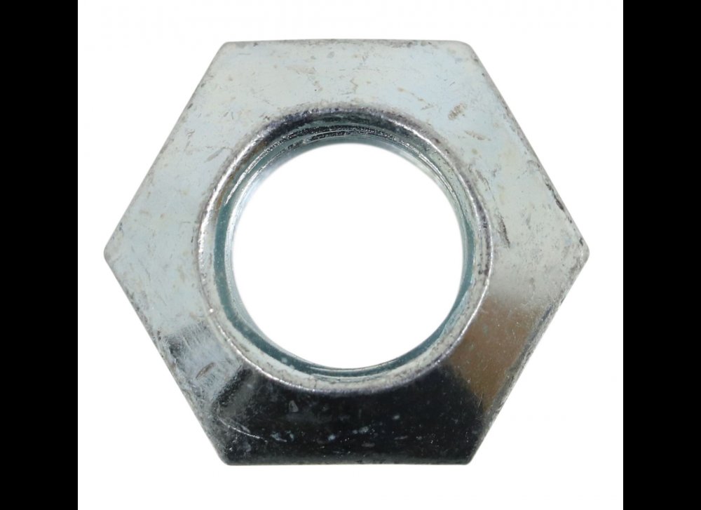 5/8"-18 HEX WHEEL LUG NUT, CONE 90*, ZINC PLATED