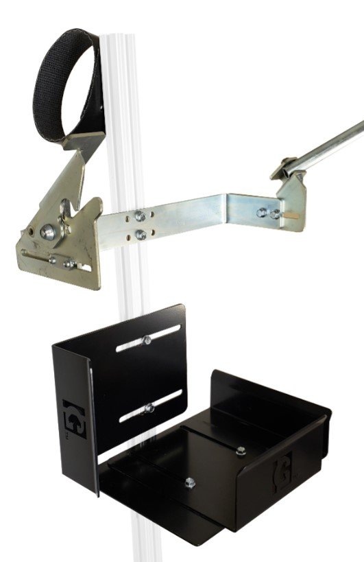 GRIDIRON BACKPACK BLOWER HOLDER RACK WITH 36" POST