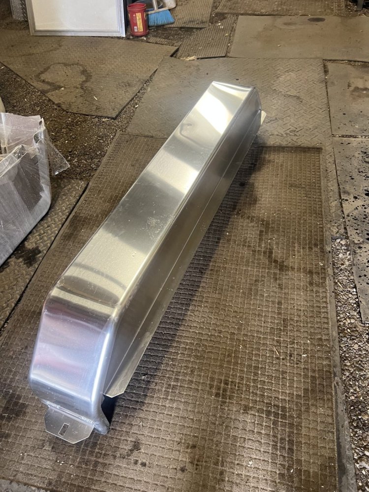 FAB, ALUMINUM FENDER TANDEM DOUBLE BRAKE, 9X15.5X70