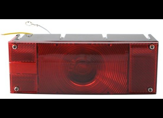 MARINE BOAT TRAILER COMBINATION TAIL LIGHT DS LS 8-1/16" X 2-7/8"