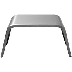 JEEP STYLE SINGLE AXLE FENDER, STEEL, SMOOTH, UNPAINTED 8"X26"X10"