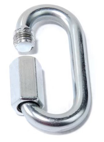 QUICK LINK - FOR 1/4" CHAIN 880lbs WLL , 3.5K CAPACITY