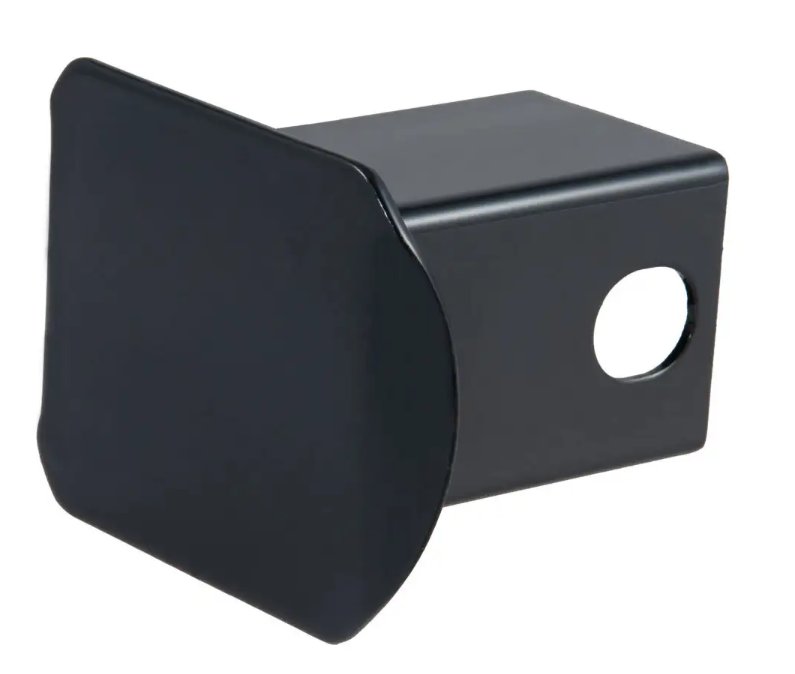 CURT 2" BLACK STEEL HITCH TUBE COVER, 2" X 2" - RETAIL PACKAGED