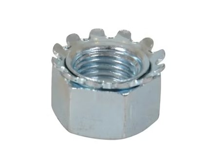 NUT ASSEMBLY 3/8-24 UNF-2B WITH WASH, HEX NUT (KEPS) FOR 12" BRAKE MOUNTING HARDWARE