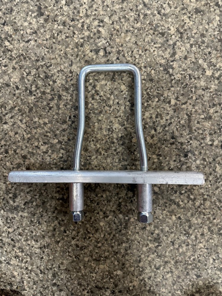 77 SERIES SPARE TIRE MOUNT - TIRE CARRIER SLOTTED SERIES - NEW STYLE