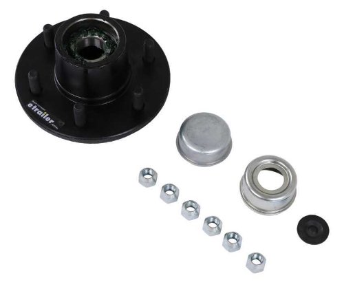 AXLETEK - IDLER HUB ASSEMBLY - COMPLETE - FOR 6K AXLES, 6 ON 5-1/2, 6X5.5 BOLT PATTERN