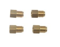 HYDRAULIC BRAKE LINE ADAPTER, 3/16" FEMALE TO 1/4" MALE - QTY 4 PER PACK