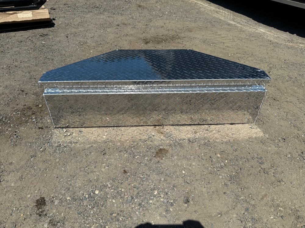 ALUMA ALUMINUM STORAGE BOX, TOOL BOX, 45 DEGREE, FOR 82 TILT OR 78 SERIES