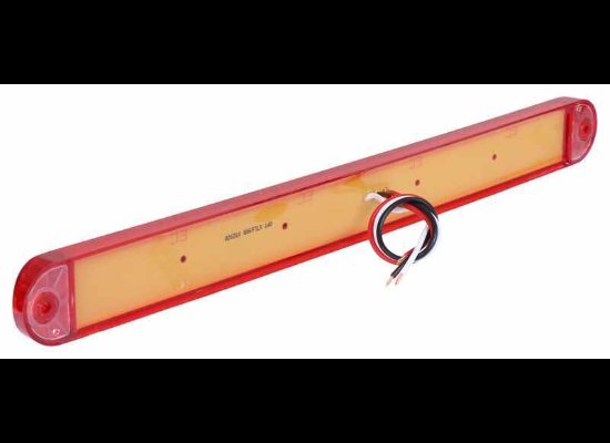 THINLINE LED TRAILER TAIL LIGHT - STOP, TURN, TAIL - 11 DIODES, RED LENS
