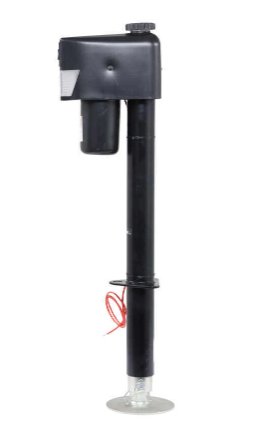 RAM A-FRAME ELECTRIC JACK, 3.5K WITH FOOTPLATE, 25-1/8" LIFT, 18" TRAVEL, BLACK