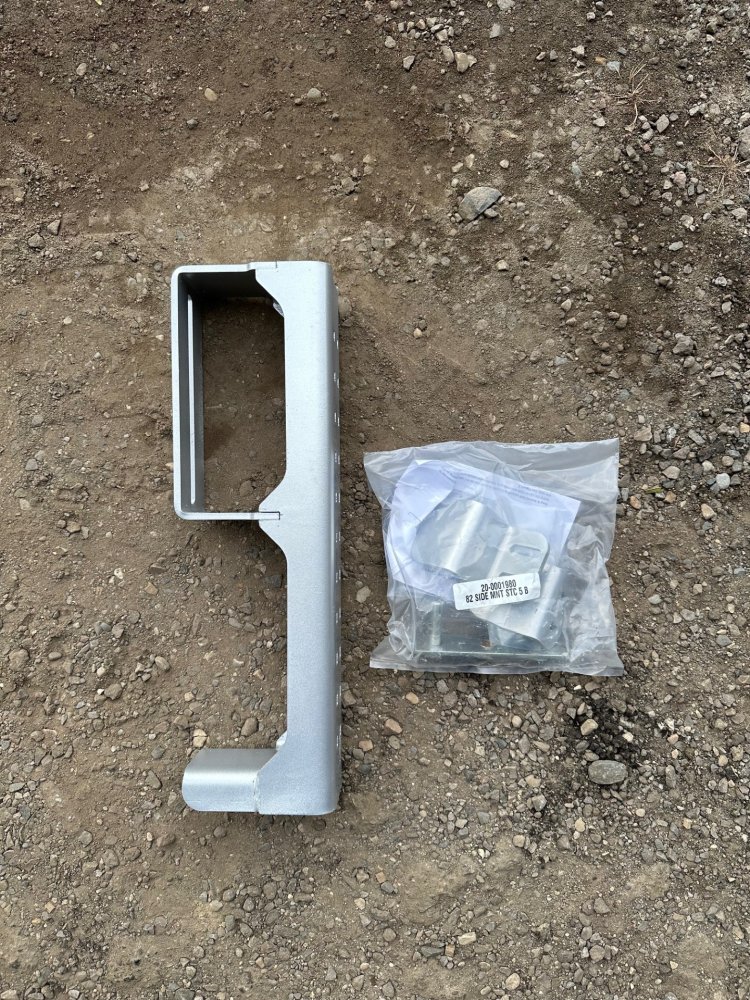 82 SERIES SPARE TIRE MOUNT - SIDE MOUNT, 5 BOLT STEEL
