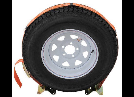 PACK EM WHEEL TIE DOWN KIT - UP TO 30" TIRES - 800 LBS CAPACITY