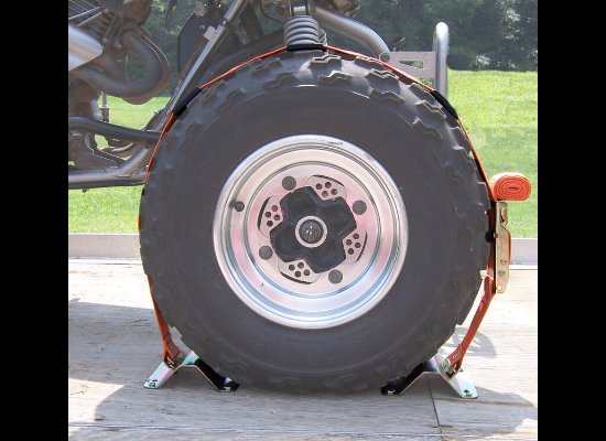 PACK EM WHEEL TIE DOWN KIT - UP TO 30" TIRES - 800 LBS CAPACITY