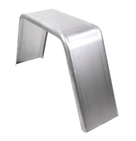 JEEP STYLE ALUMINUM SINGLE AXLE FENDER, SMOOTH - 9"X36"X19"