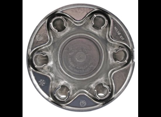 HUB COVER FOR TRAILER WHEELS ABS PLASTIC CHROME 6X5.5 6 ON 5-1/2 , 6 LUG