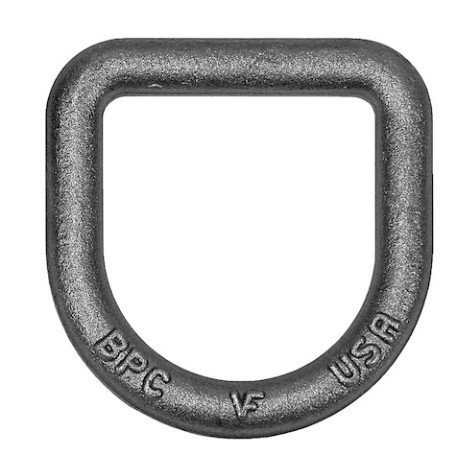 5/8" FORGED D-RING WELD ON WITH BRACKET, W.L.L. 6,130 lbs