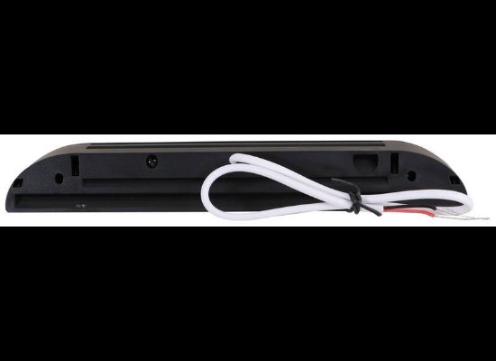 OPTI-BRITE LED STRIP LIGHT, WHITE - BLACK WEDGE BASE, 9"X1-5/8"X3/4"