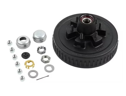 DEXTER - BRAKE HUB & DRUM ASSEMBLY COMPLETE, 5.2K - 6K, 6 LUG, 6X5.5 - RETAIL BOX
