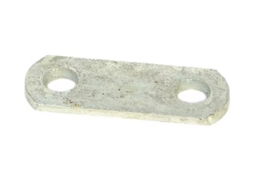 SHACKLE STRAP 2-1/4" X 1-1/4" , 9/16" HOLES - GALVANIZED FINISH