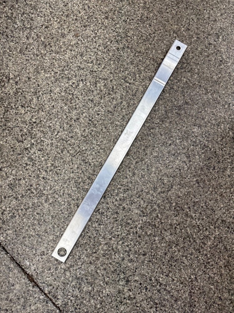 LEGEND BI-FOLD RAMP GATE ARM, ALUMINUM, 2"X32"X0.375