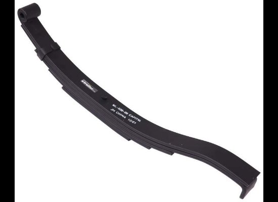 5 LEAF SLIPPER SPRING W/ HOOK END, SPRING EYE 9/16", 26-1/8"L X 2" W , FOR 7K AXLE