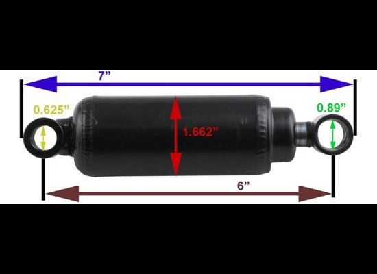 REPLACEMENT SHOCK FOR DEMCO HYDRAULIC TRAILER BRAKE ACTUATORS - MODELS DA10, DA16, DA20, DA91