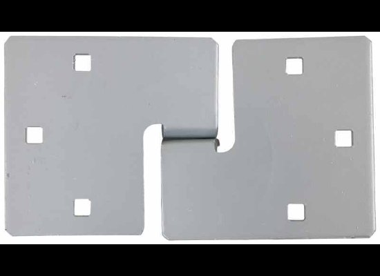 TRIMAX TRAILER DOOR HASP FOR PUCK LOCK, BOLT ON, 8-1/2" X 4-1/2" X 1-5/8"