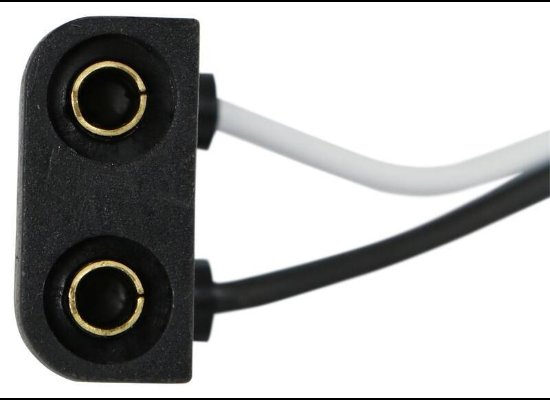LED LICENSE PLATE LIGHT, SUBMERSIBLE, 3 DIODE, GRAY HOUSING, CLEAR LENS, 2 WIRE, 4"L X 1-15/16"W