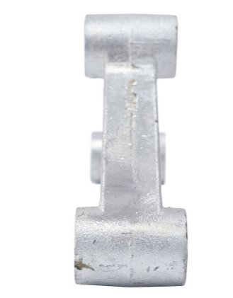 CE SMITH CURVED EQUALIZER FOR 1-3/4" DOUBE EYE SPRING, 7-3/4" LONG , 9/16" CENTER HOLE, GALVANIZED
