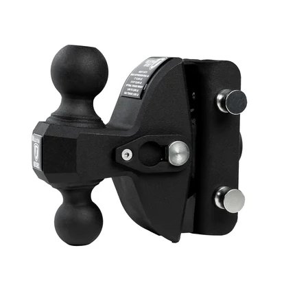 BULLETPROOF HITCHES HEAVY DUTY ROAD SUPPRESSOR DUAL BALL, 2" AND 2-5/16" BALL 22K MAX