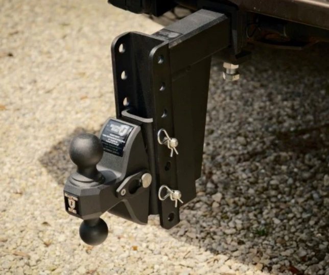 BULLETPROOF HITCHES HEAVY DUTY ROAD SUPPRESSOR DUAL BALL, 2" AND 2-5/16" BALL 22K MAX